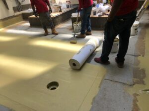 united roofing and waterproofing kemper applying